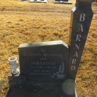 BARNARD Sebastian 1962-1986