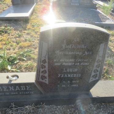 BENADE Louis Francois 1922-1983