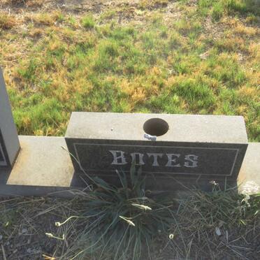 BOTES Sarel David Stephanus 1916-1982 &amp; Anna Maria VAN DER WESTHUIZEN 1911-1981