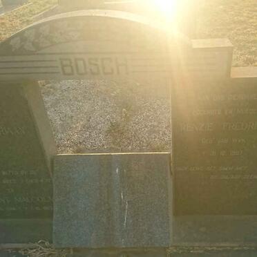 BOSCH Willem Adriaan &amp; Renzie Fredrika VAN WYK :: BOSCH Vincent Malcolm 1948-19?9
