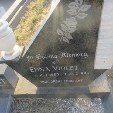 BRONKHORST Edna Violet 1925-1995