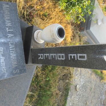 BEER Adriaan J.A., de 1894-1982 &amp; Catharina S. PIETERSE 1903-1995