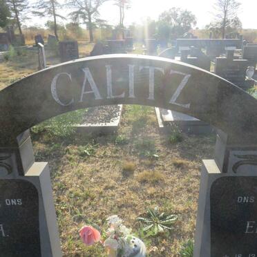 CALITZ Willem J.H. 1917-1983 &amp; Elizabeth 1922-2016