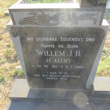 CALITZ Willem J.H. 1917-1983