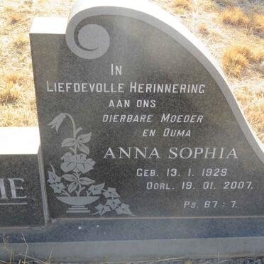 CONRADIE Anna Sophia 1929-2007