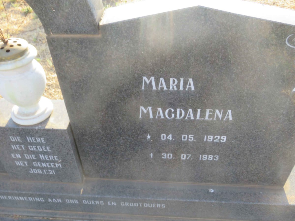 COQUI Maria Magdalena 1929-1983
