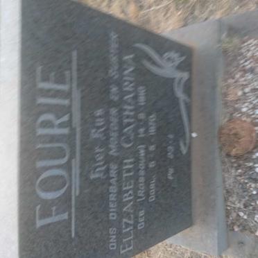 FOURIE Elizabeth Catharina 1910-1970
