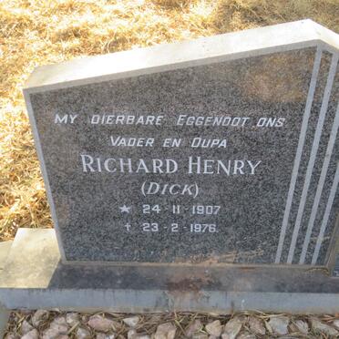 FAUL Richard Henry 1907-1976 &amp; Freda 1907-1999