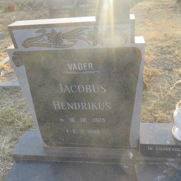 FOURIE Jacobus Hendrikus 1925-1982