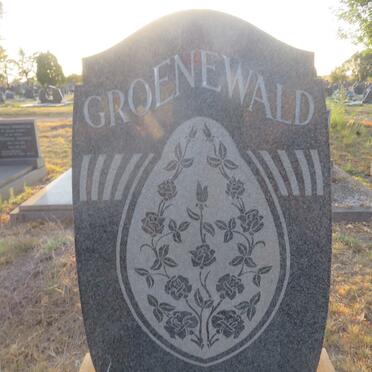 GROENEWALD Petrus Johannes 1918-1967