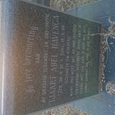HAVENGA Tjaart Abel 1932-1966