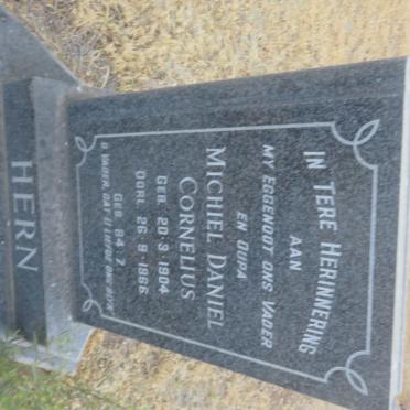 HERN Michiel Daniel Cornelius 1904-1966