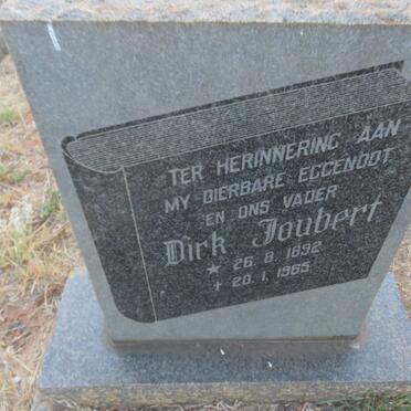 JOUBERT Dirk 1892-1965