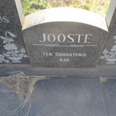 JOOSTE Cornelius Johannes 1906-1984 &amp; Dinah Dorothea 1911-1984
