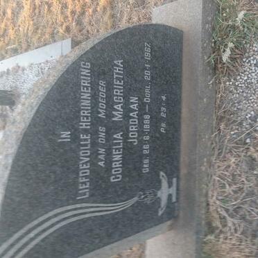 JORDAAN Coenraad Lourens Fick 1884-1951 &amp; Cornelia Magrietha 1888-1967