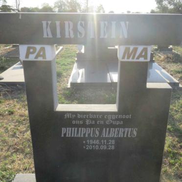 KIRSTEIN Philippus Albertus 1946-2010