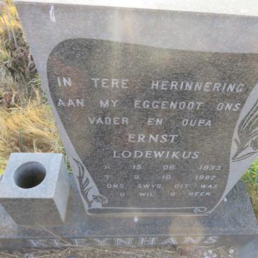KLEYNHANS Ernst Lodewikus 1933-1982
