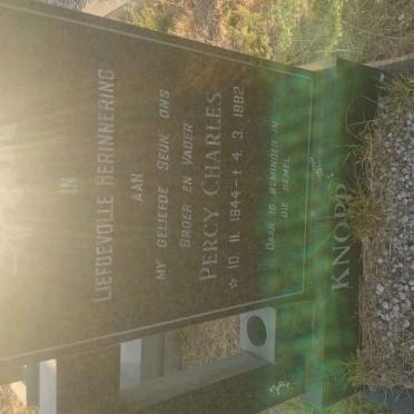KNOPP Percy Charles 1944-1982