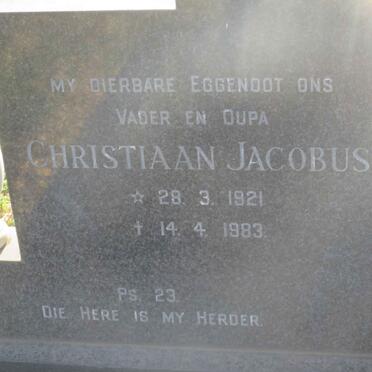 KIRSTEIN Christiaan Jacobus 1921-1983 