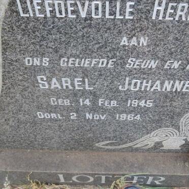 LOTTER Sarel Johannes 1945-1964