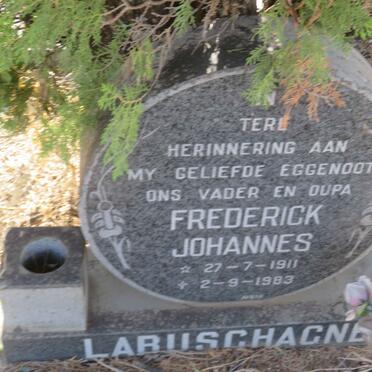 LABUSCHAGNE Frederick Johannes 1911-1983
