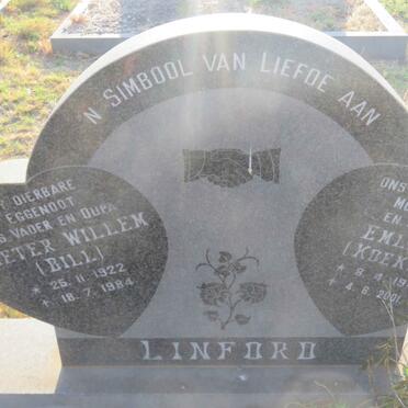 LINFORD Pieter Willem 1922-1984 &amp; Emley 1941-2001