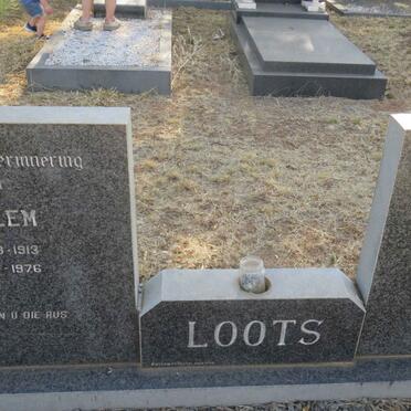 LOOTS Willem 1913-1976 &amp; Lily 1904-1993