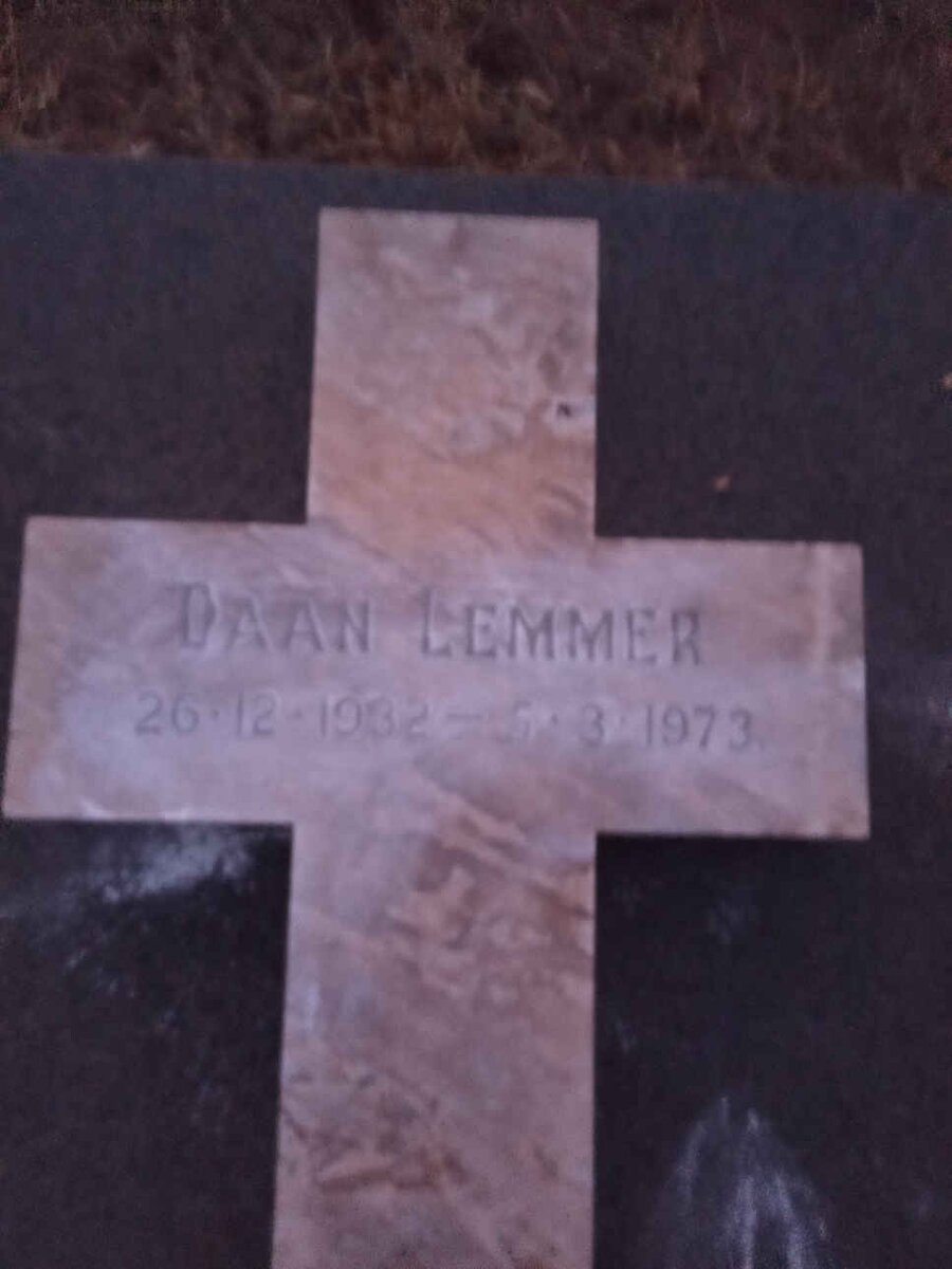 LEMMER Daan 1932-1973