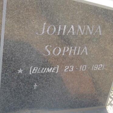 MALAN John Robert Ortel 1919-1978 &amp; Johanna Sophia BLUME 1921-