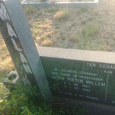 MALAN Jacob Pieter Willem 1907-1982 &amp; Maria Johanna V.D. GRYP 1923-1998