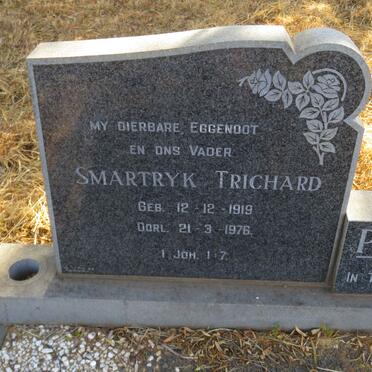 POTGIETER Smartryk Trichard 1919-1976 &amp; Susanna ELizabeth 1929-2002