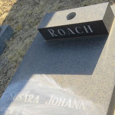 ROACH Susara Johanna 1913-1988