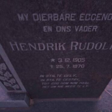 SCHOLTZ Hendrik Rudolph 1905-1970 &amp; Maria Magdalena 1918-1995