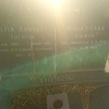 THERON Pieter Andreas 1886-1968 &amp; Maria Clara MOORREES 1890-1980