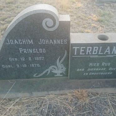TERBLANCHE Joachim Johannes Prinsloo 1897-1970 &amp; Martha Magaretha LUDICK 1904-1967