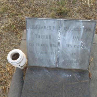 THERON Johannes H. 1886-1974