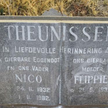 THEUNISSEN Nico 1932-1982 &amp; Flippie 1937-