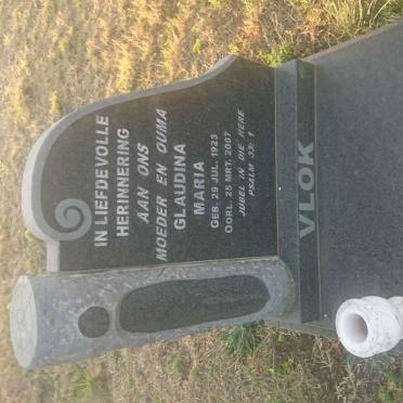 VLOK Glaudina Maria 1923-2007