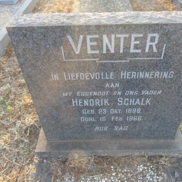 VENTER Hendrik Schalk 1898-1966