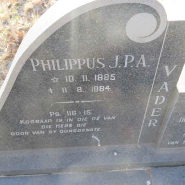 VOGEL Philippus J.P.A. 1885-1984 &amp; Gertrude C. HOLTSHAUSEN 1899-1992