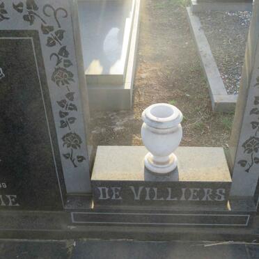 VILLIERS Gideon Francois, de 1915-1999 &amp; Maria ELizabeth Cornelia 1910-1983