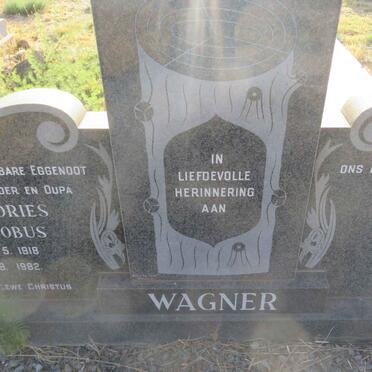 WAGNER Andries Jacobus 1818-1982 &amp; Anna Jacoba J. 1924-2013