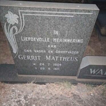 WALLES Gerrit Mattheus 1904-1971 &amp; Roelfien 1911-1968