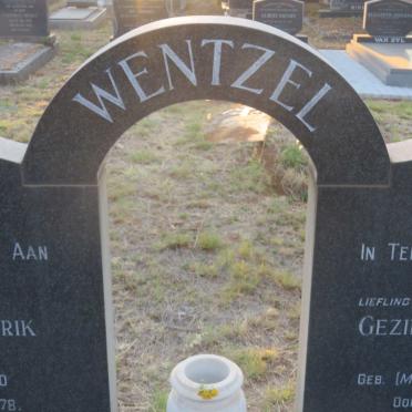 WENTZEL Gerrit Hendrik 1910-1978 &amp; Gezina Albertina MITCHELL 1916-1975