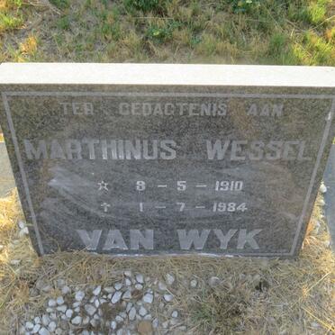WYK Marthinus Wessel, van 1910-1984