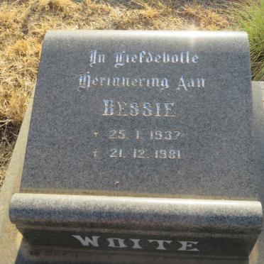 WOITE Bessie 1937-1981