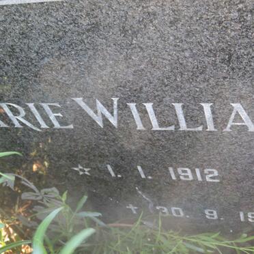 ? Arie William 1912-1982