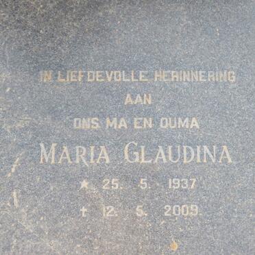 ? Maria Glaudina 1937-2009