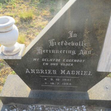? Andries Machiel 1941-1984