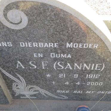? I.J.B. 1911-1977 &amp; A.S.F. 1912-2000